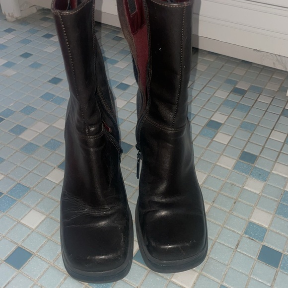 Tommy Square toe boots women size 8 - Picture 3 of 7